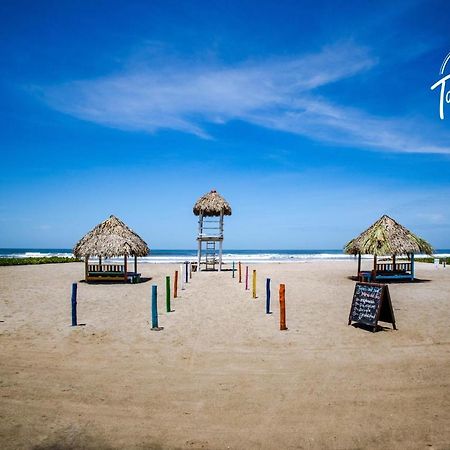 Tapas & Surf Hotel Petacaltepe Buitenkant foto